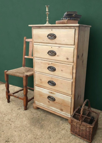 Tall rustic pine - tall, chest