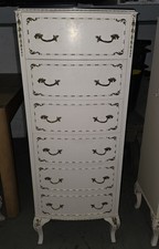 French Style Tall Boy Chest Of