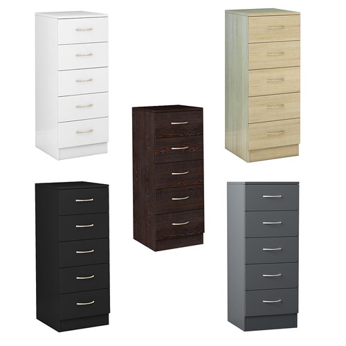 Narrow tall chest drawers - chest, 5