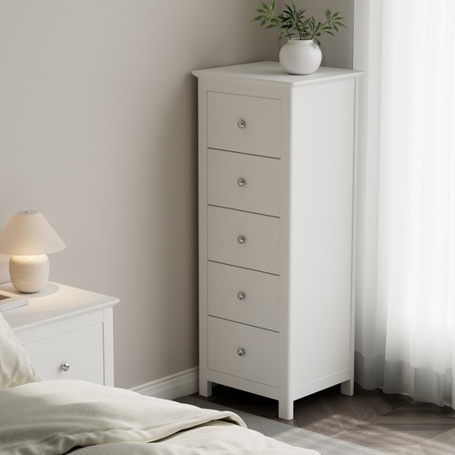 Nairn white drawer tall - nairn,