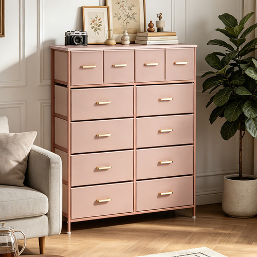 Drawer pink tall - drawer, chests