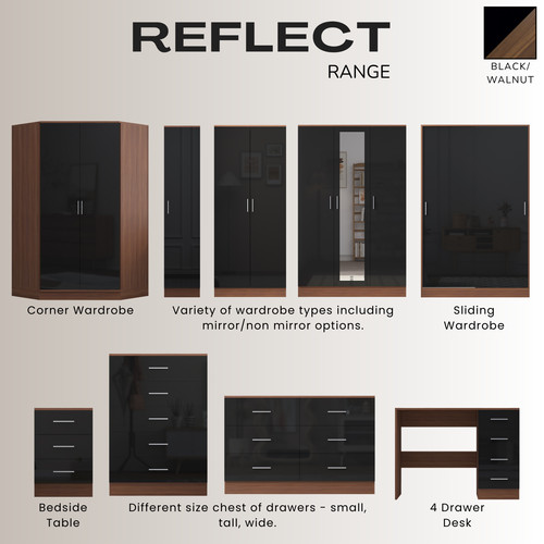 Reflect high gloss bedroom - reflect,