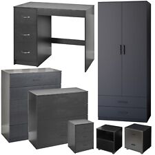 Black Wooden Bedroom Furniture