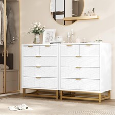 Modern White Chest of Drawers